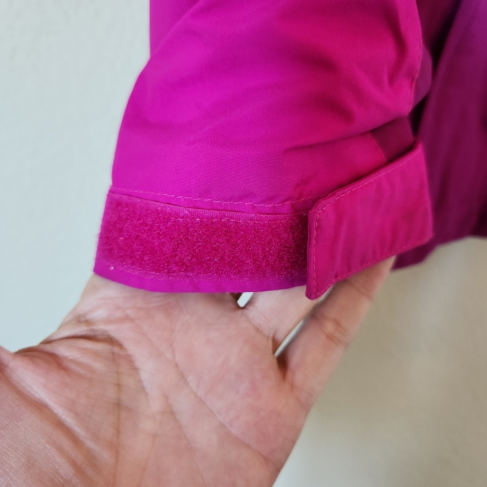 Youth Girl's Columbia Two Tone Pink Hooded Jacket Size M - Picture 5 of 8